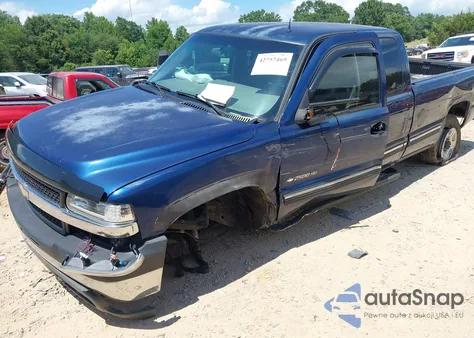 2002 Chevrolet Silverado 2500Hd Lt из США, поврежденный, VIN 1GCHK29UX2E218788